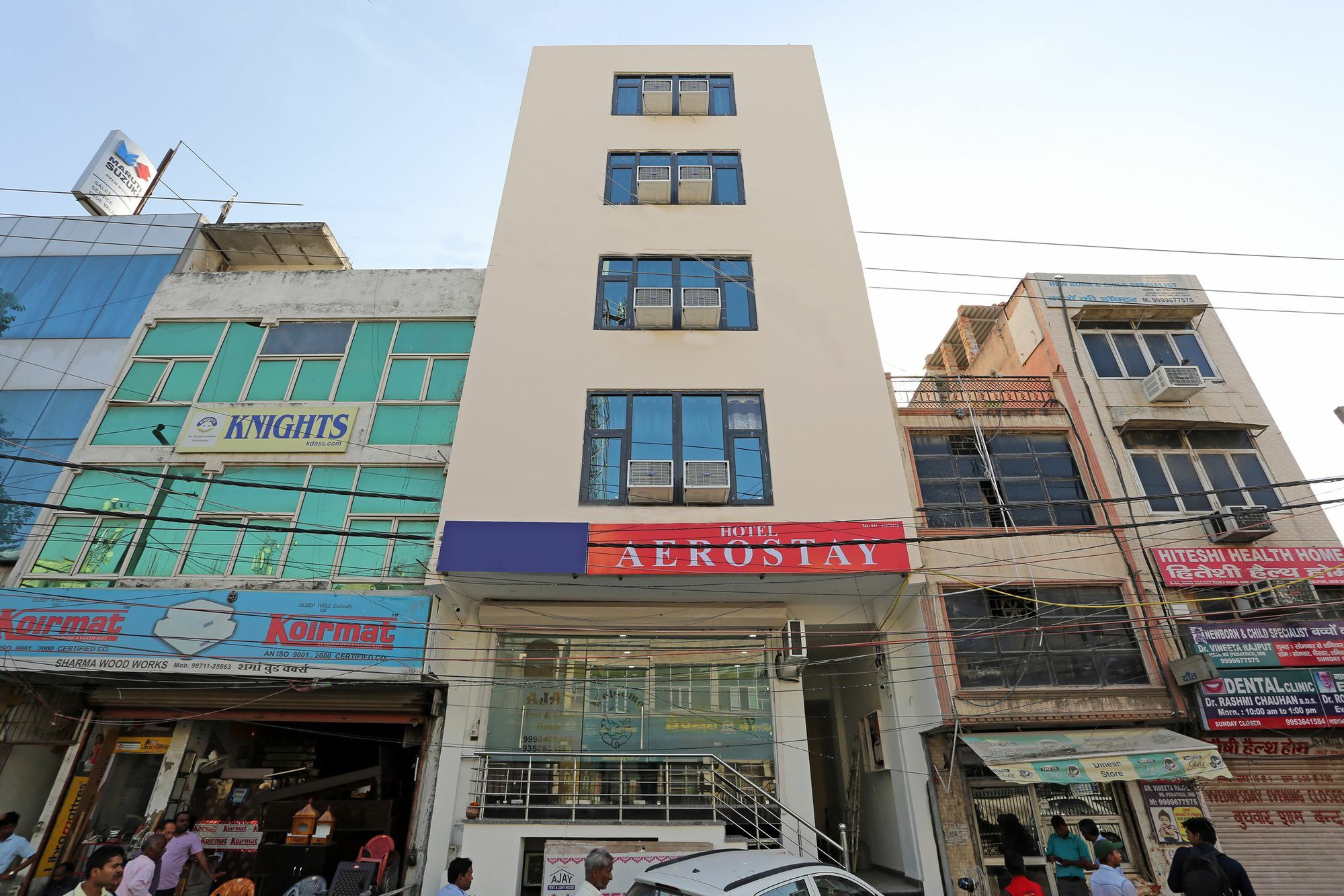 Hotel Aero Stay Nova Deli Exterior foto